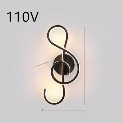 Nordic LED Wall Lamp – Minimalist Bedside