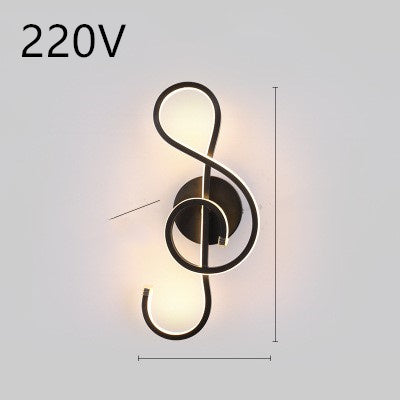 Nordic LED Wall Lamp – Minimalist Bedside