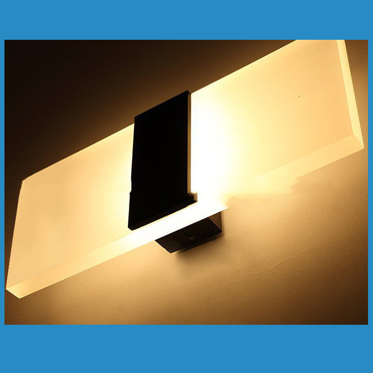 Indoor Motion Sensor Wall Lamp – USB Rechargeable Night Light