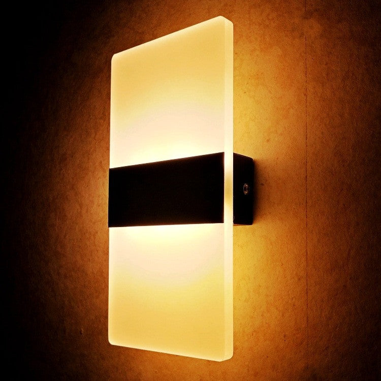 Indoor Motion Sensor Wall Lamp – USB Rechargeable Night Light