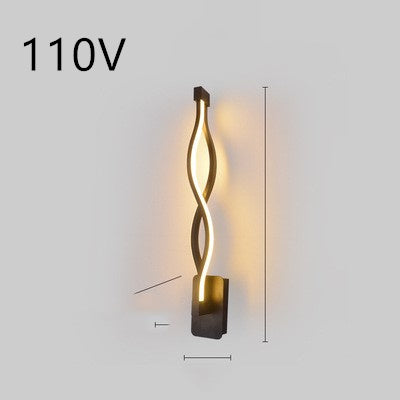 Nordic LED Wall Lamp – Minimalist Bedside