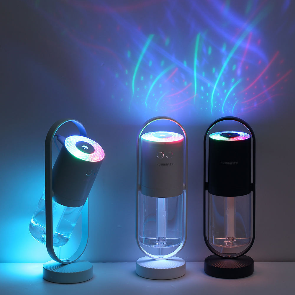 200ml Portable USB Humidifier – Colorful Light & Rechargeable Design