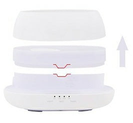 HOMEFISH 500ml Aroma Diffuser – Ultrasonic Humidifier