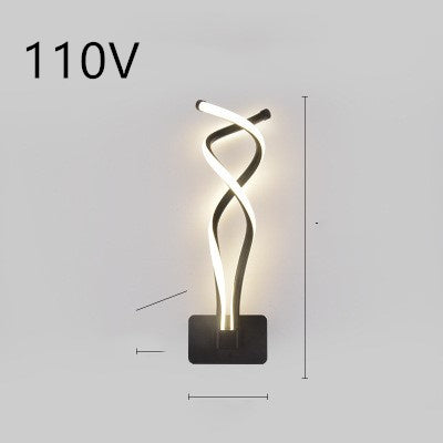 Nordic LED Wall Lamp – Minimalist Bedside