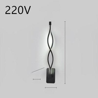 Nordic LED Wall Lamp – Minimalist Bedside