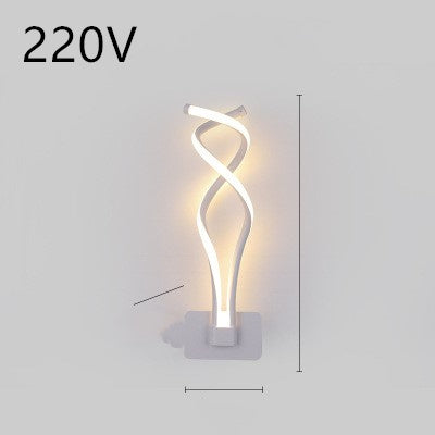 Nordic LED Wall Lamp – Minimalist Bedside