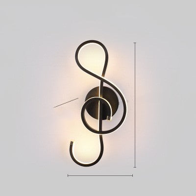 Nordic LED Wall Lamp – Minimalist Bedside