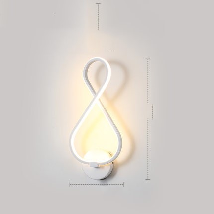 Nordic LED Wall Lamp – Minimalist Bedside