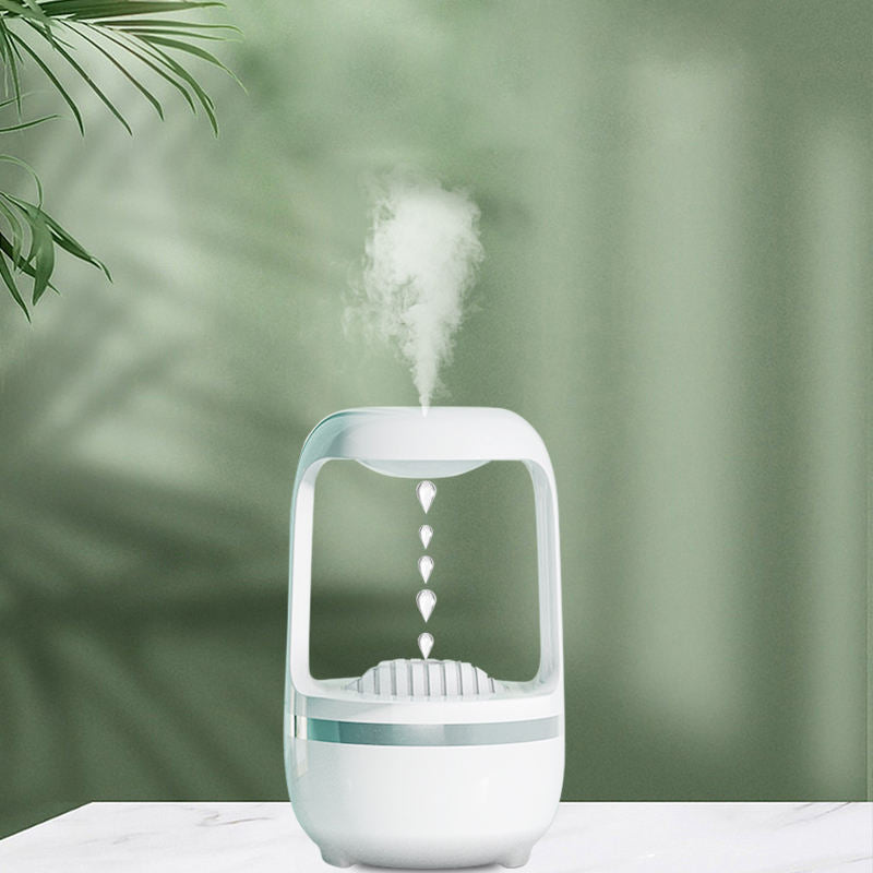 Anti-Gravity Water Drop Humidifier – Quiet Aromatherapy Sprayer