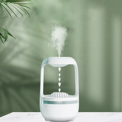 Anti-Gravity Water Drop Humidifier – Quiet Aromatherapy Sprayer