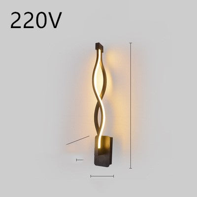 Nordic LED Wall Lamp – Minimalist Bedside
