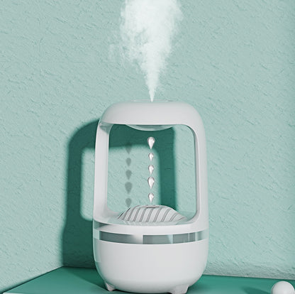 Anti-Gravity Water Drop Humidifier – Quiet Aromatherapy Sprayer