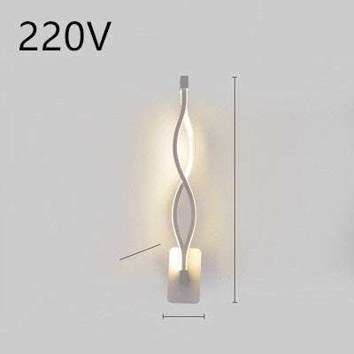 Nordic LED Wall Lamp – Minimalist Bedside