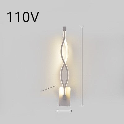 Nordic LED Wall Lamp – Minimalist Bedside