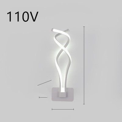 Nordic LED Wall Lamp – Minimalist Bedside
