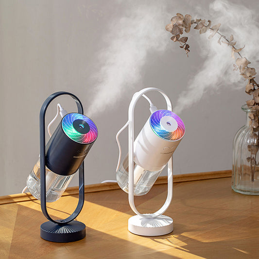 200ml Portable USB Humidifier – Colorful Light & Rechargeable Design