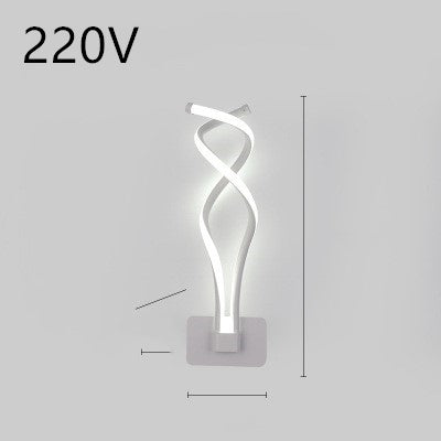 Nordic LED Wall Lamp – Minimalist Bedside