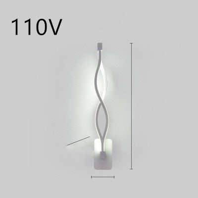 Nordic LED Wall Lamp – Minimalist Bedside