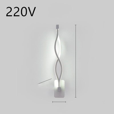 Nordic LED Wall Lamp – Minimalist Bedside